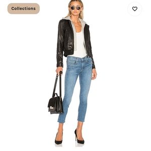 rag & bone ankle skinny lucky rouge size 25